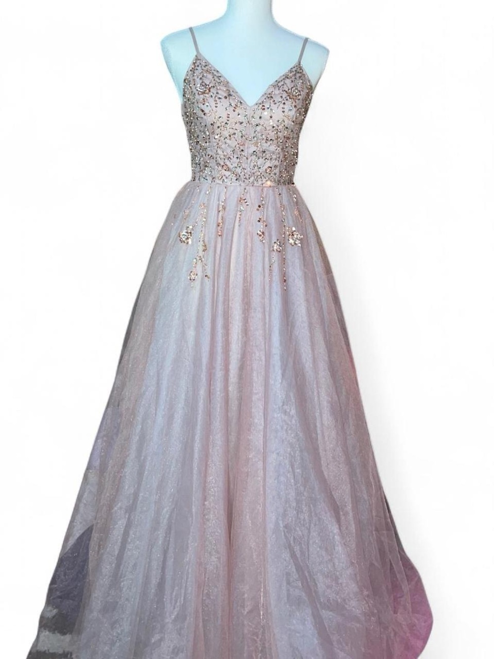 Say Yes to the Prom pink blush  dress Size 0